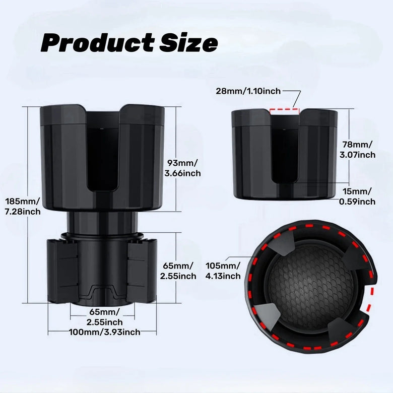 Portavasos Adaptable para Coche.